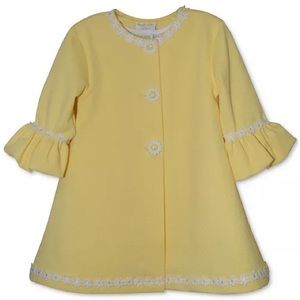 BLUEBERI BOULEVARD Toddler Girls Daisy Dress & Coat Set